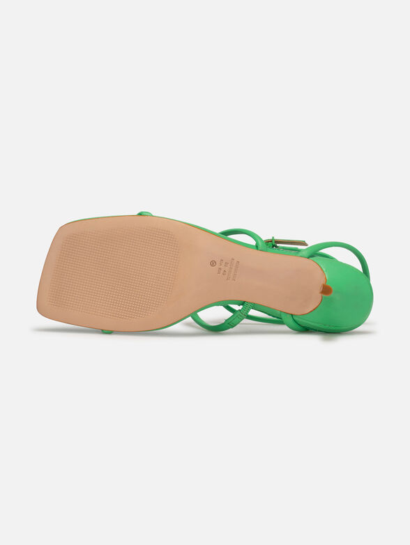Sandals in green color - 5