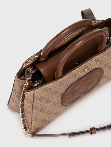 Crossbody bag with logo accent - 5