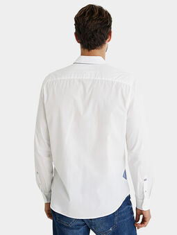 ADELINO Shirt with contrasting print - 4