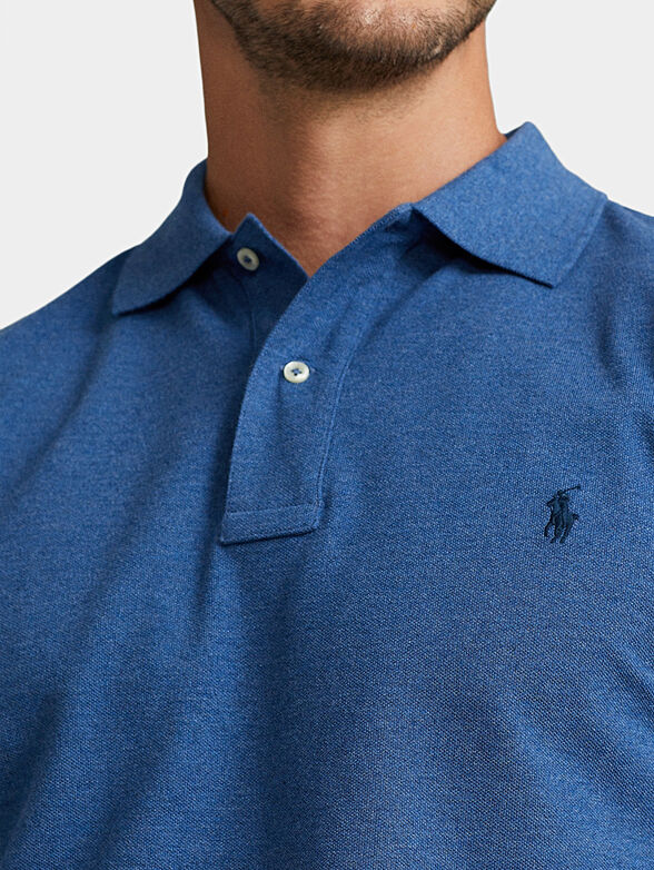 Blue polo-shirt - 4