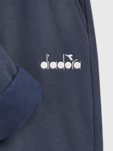 Unisex navy blue sweatpants - 4