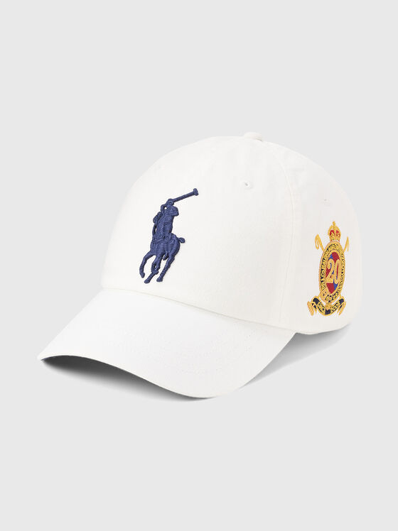 Бейзболна шапка с акцентна бродерия - 1