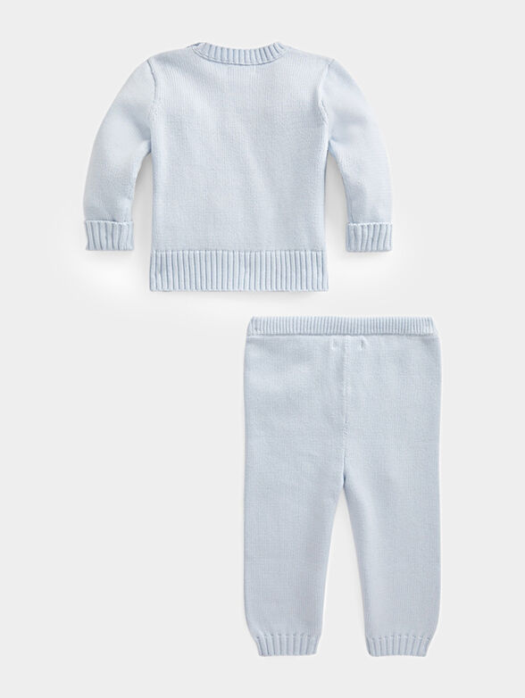 Knitted set with logo - 2