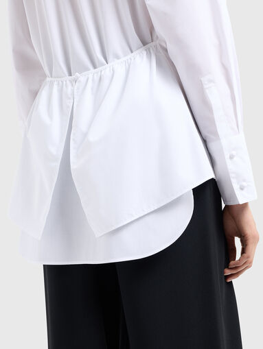 Shirt with accent back - 5