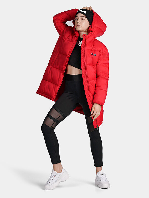 BRONWEN Puffer jacket in beige - 5