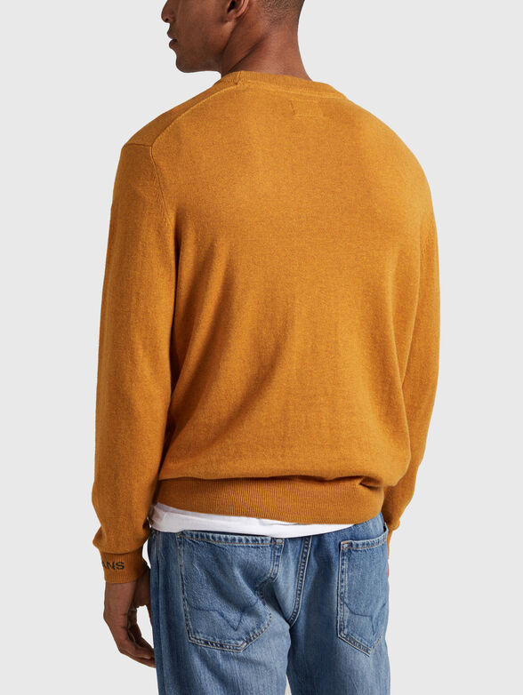 ANDRE black sweater with crew neck - 3