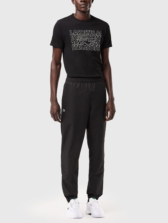 Sports trousers with logo detail  - 6