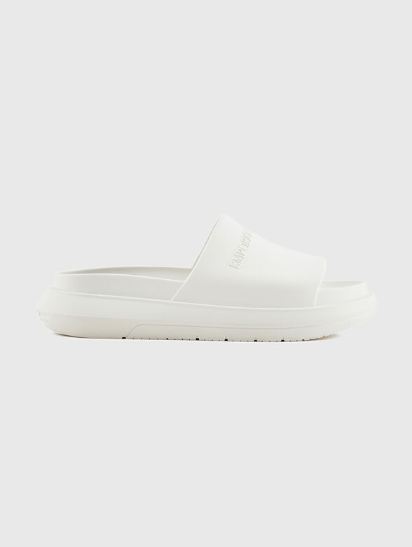 Slippers with logo detail - 0