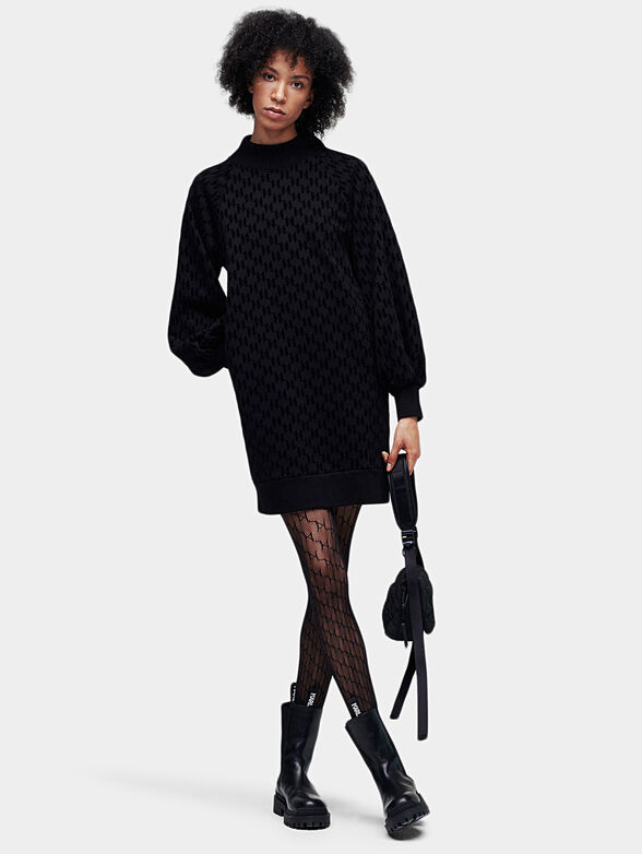KL MONOGRAM Sweatshirt dress - 1