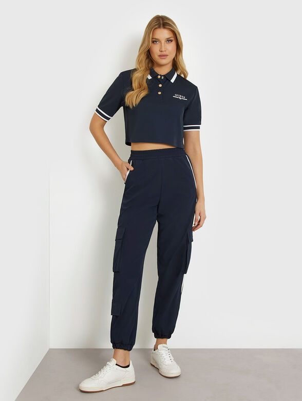ARLETH dark blue sports trousers - 2