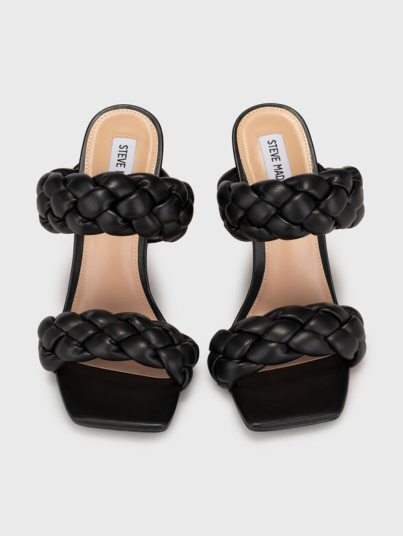 KENLEY beige heeled sandals - 6