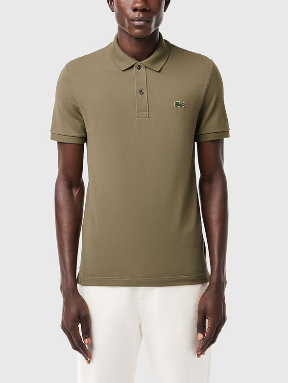 Logo detail polo shirt  - 1