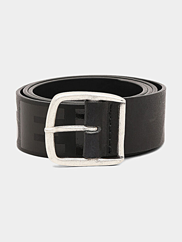 BARBAR Logo print leather belt - 2