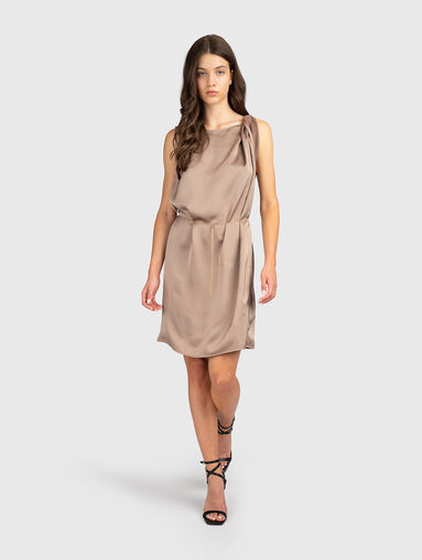 Satin-effect dress - 5