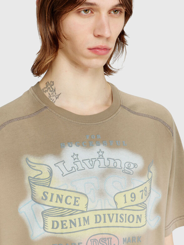 T-FORB cotton T-shirt  - 4