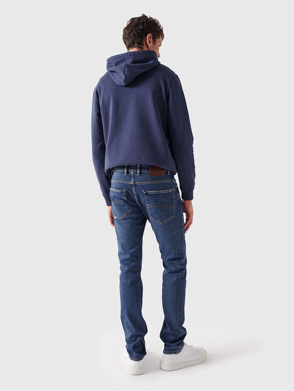 Slim jeans with logo patch - 2