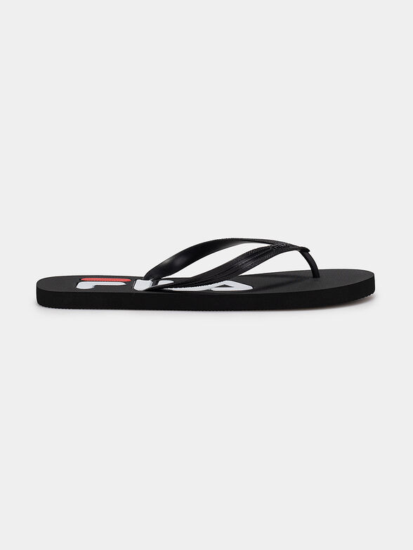 TROY black flip flops - 1