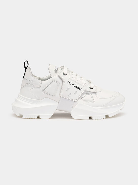 Бели кожени маратонки - 1