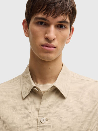 Textured overshirt - 5