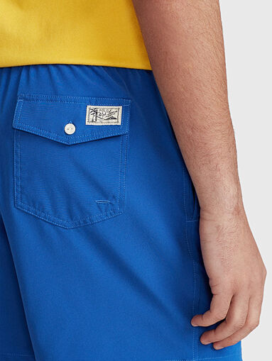 Blue swim boxer - 4