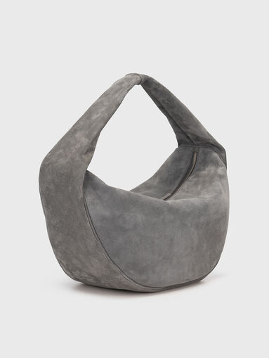 MAXI CUSH suede shoulder bag - 3