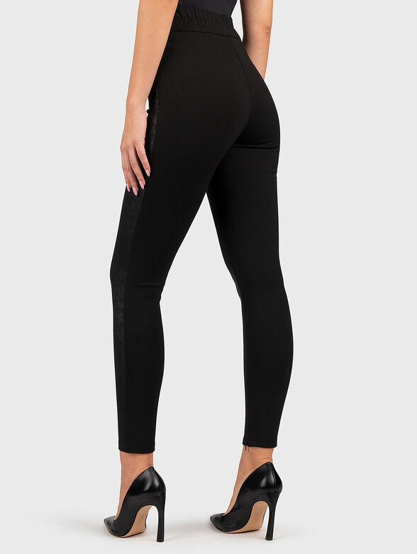 PRISCILLA leggings with leopard print - 2