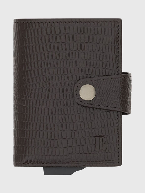 Genuine leather card holder - 1