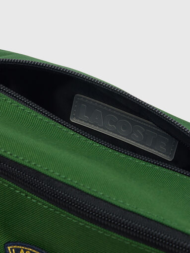 Green carrying case with logo detail - 4