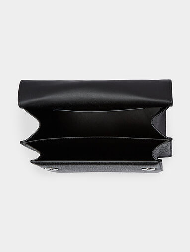 K/SEVEN GRAINY beige leather crossbody bag - 5