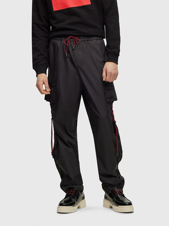 Cargo pants with logo detail - 1