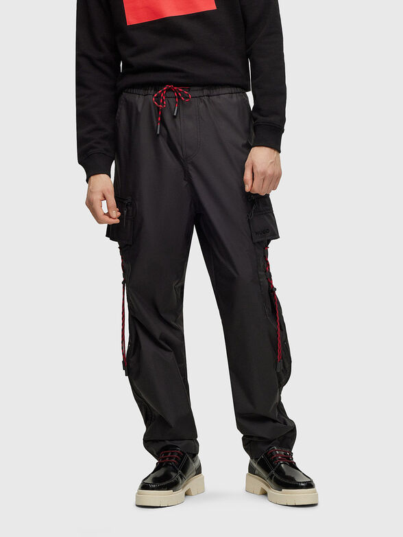 Cargo pants with logo detail - 1