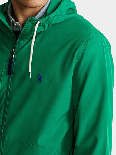 Packable green jacket - 3
