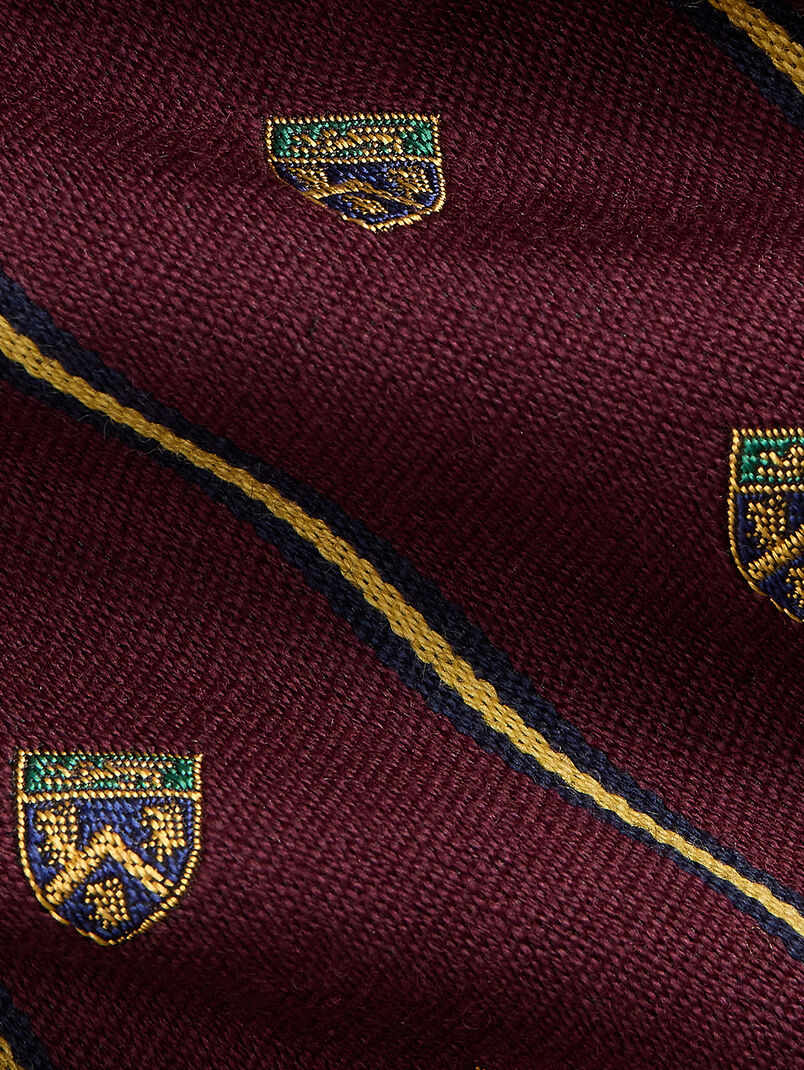 Tie in dark red - 3