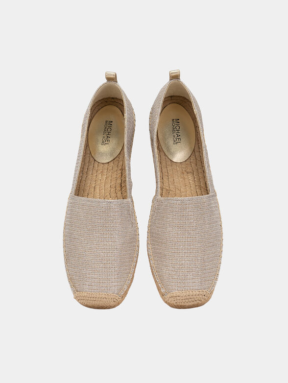 LENNY espadrilles with golden threads - 6
