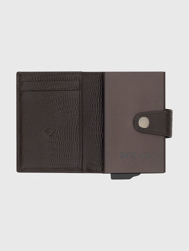 Genuine leather card holder - 4