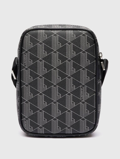 Crossbody bag with monogram print - 3