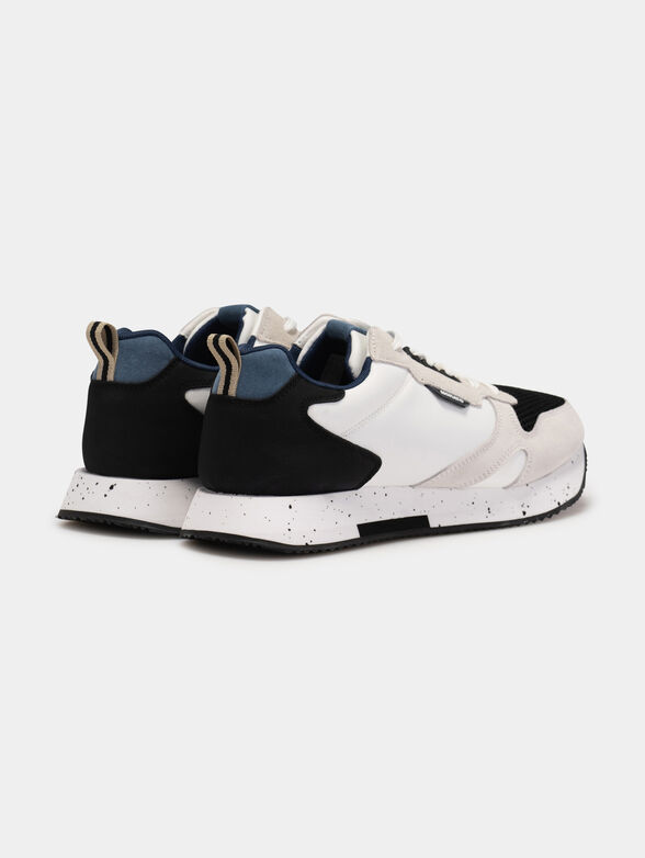 Sneakers with laces and multicolor accents - 3