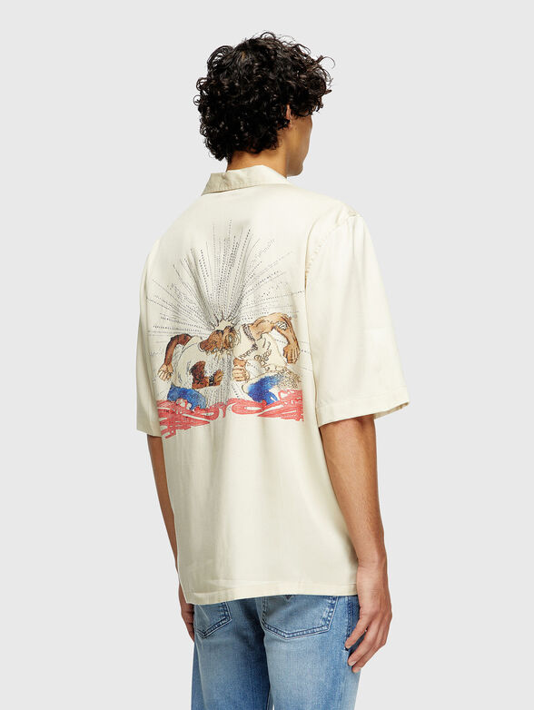 S-BRACK-B-EPBR short sleeve shirt with accent back - 2