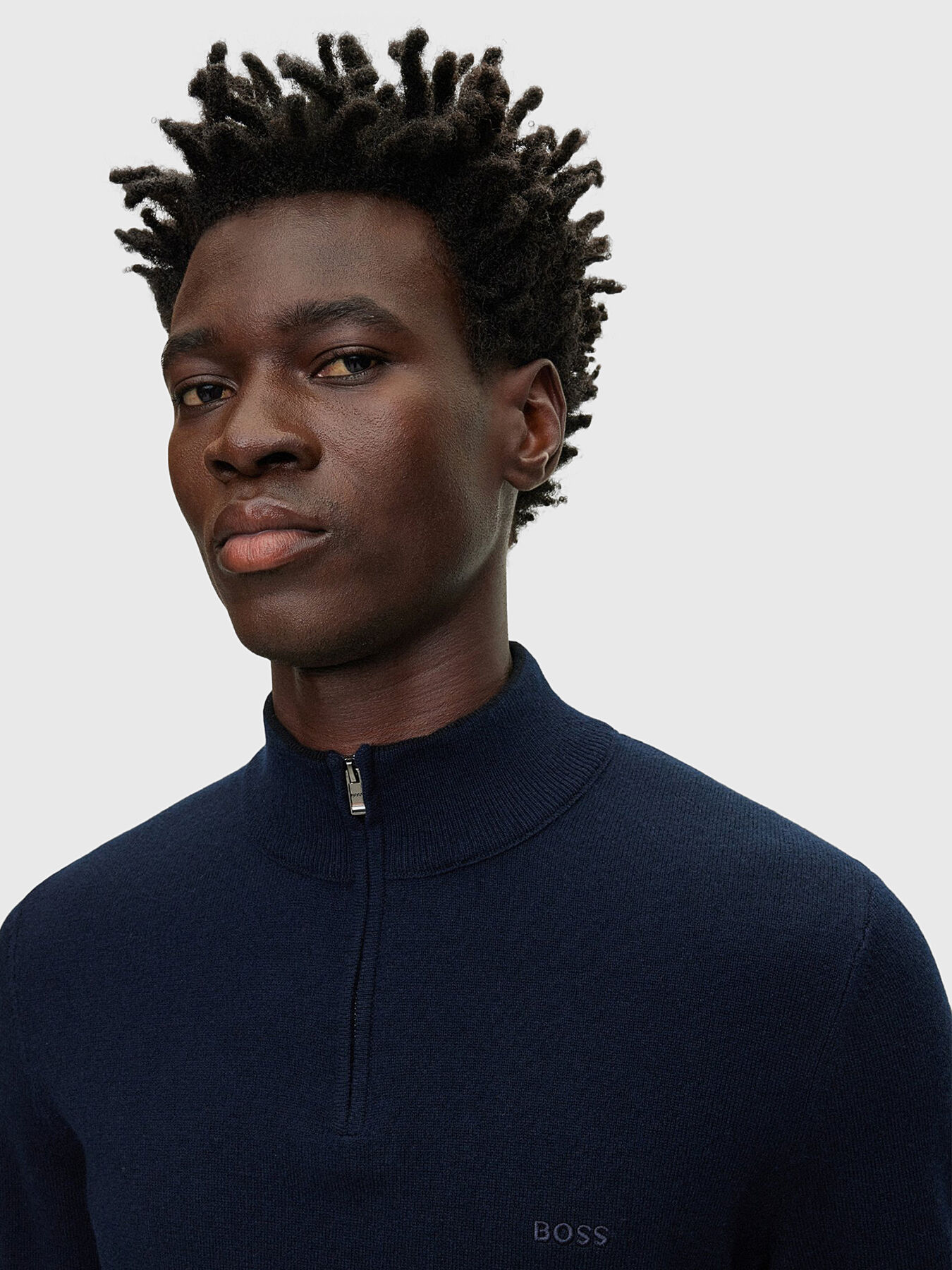 Boss FREEZER セーター Navy blue