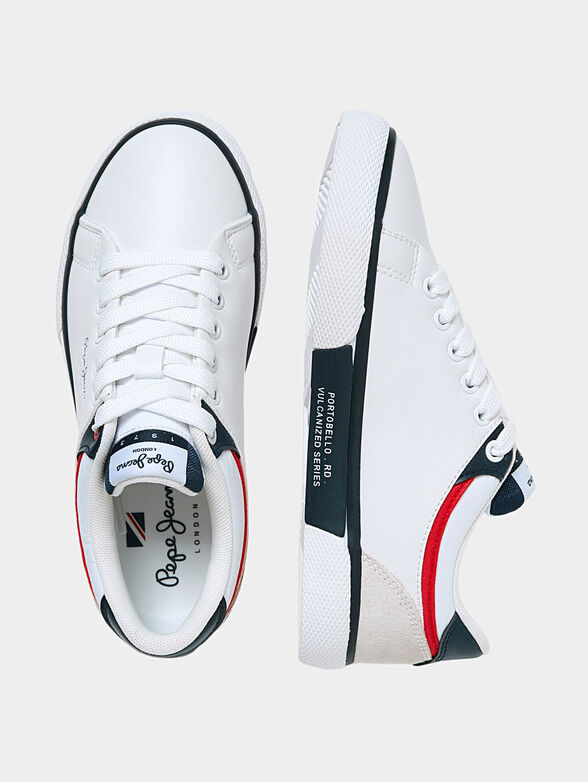 KENTON CLASS white sports shoes - 5