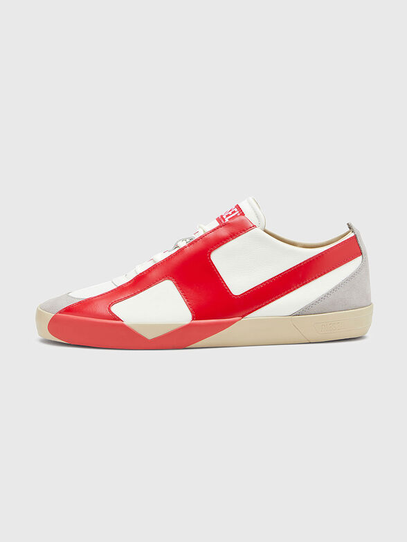 S-SLANTE-D sports shoes in leather - 4