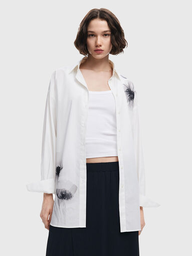 XINING midi skirt with pleats  - 3