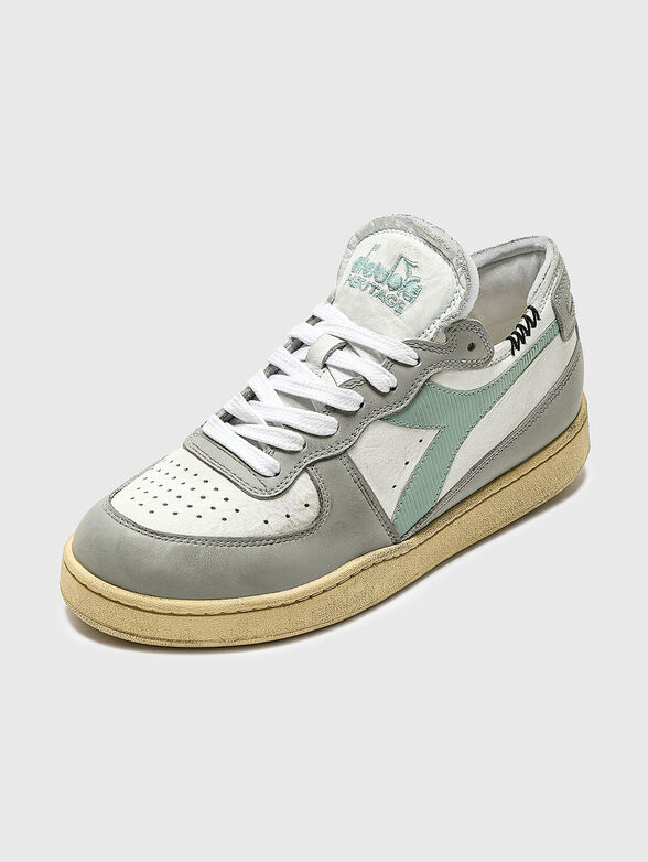 MI BASKET ROW CUT sneakers with contrasting logo - 4