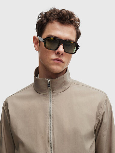 Cotton blend lightweight jacket with zip - 4