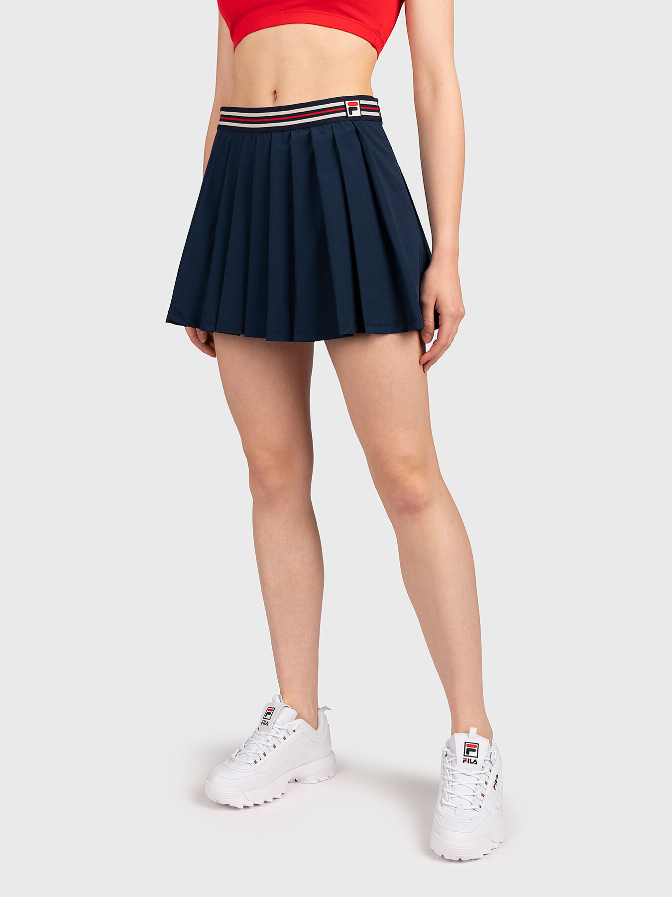 Fila palma pleated tennis skirt hot sale