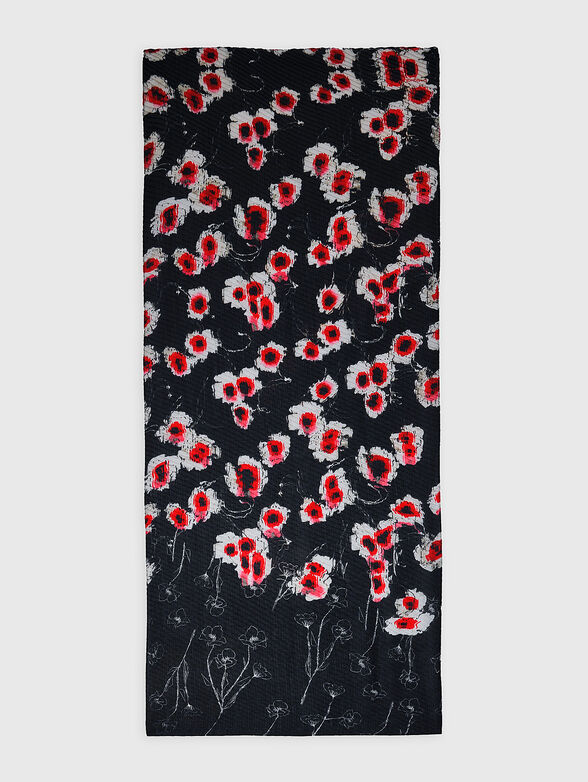 Floral print scarf - 3