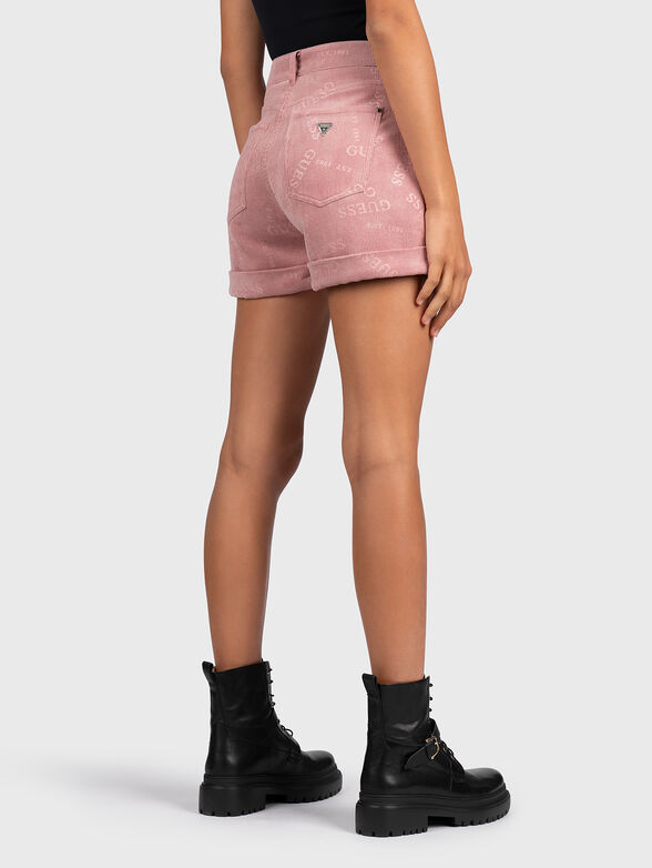 NATALIE Shorts with logo print - 2