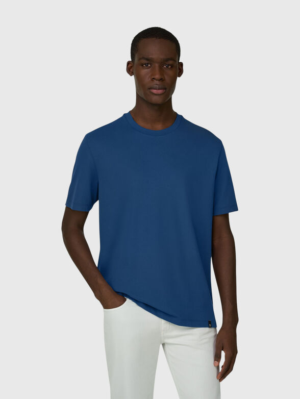 S CAFE Blue t-shirt - 1