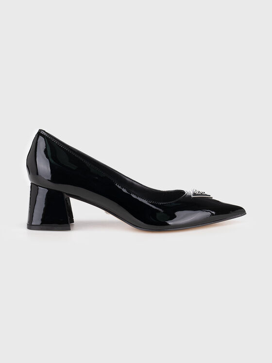 ZABBI patent heeled shoes - 1