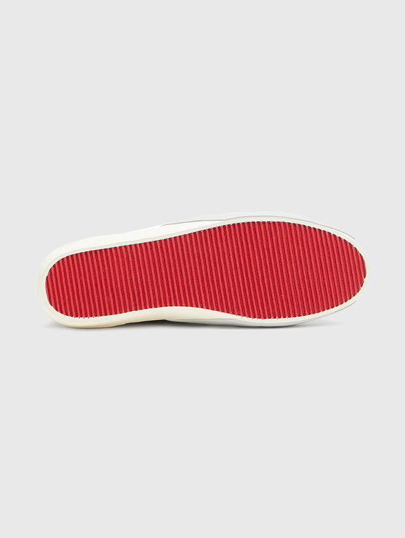 S-SLANTE-D sports shoes in leather - 5